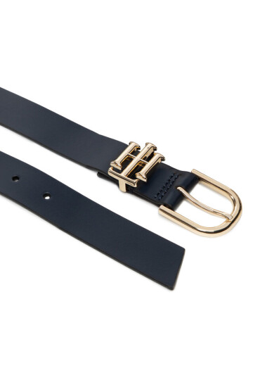 Tommy Hilfiger Дамски колан Th Lux 3.0 AW0AW10984 Тъмносин - Mera.bg