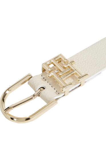 Tommy Hilfiger Дамски колан Th Lux 3.0 AW0AW15388 Екрю - Mera.bg