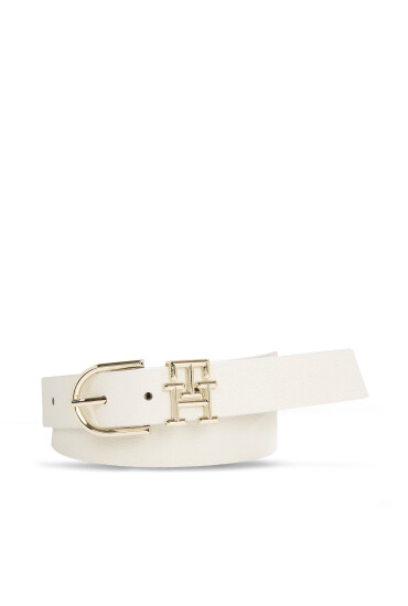 Tommy Hilfiger Дамски колан Th Lux 3.0 AW0AW15388 Екрю - Mera.bg