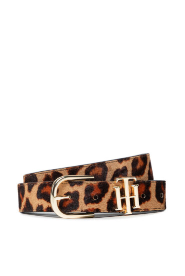 Tommy Hilfiger Дамски колан Th Lux 3.0 Calfhair AW0AW10989 0F4 - Mera.bg