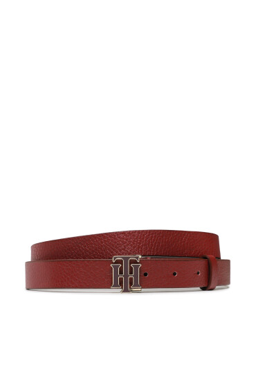 Tommy Hilfiger Дамски колан Th Outline 2.5 AW0AW13914 Бордо - Mera.bg
