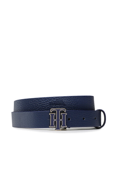 Tommy Hilfiger Дамски колан Th Outline 2.5 AW0AW13914 Тъмносин - Mera.bg