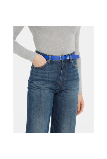 Tommy Hilfiger Дамски колан Th Timeless 2.5 Blue AW0AW15922 Ultra Blue C66 - Mera.bg