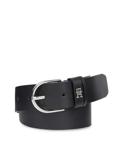 Tommy Hilfiger Дамски колан Th Timeless 3.5 AW0AW15387 Черен - Mera.bg