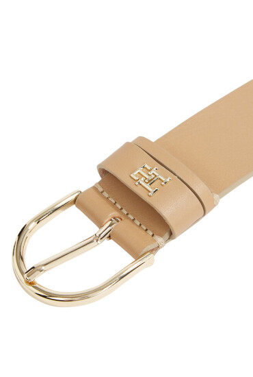 Tommy Hilfiger Дамски колан Th Timeless 3.5 AW0AW15387 Бежов - Mera.bg