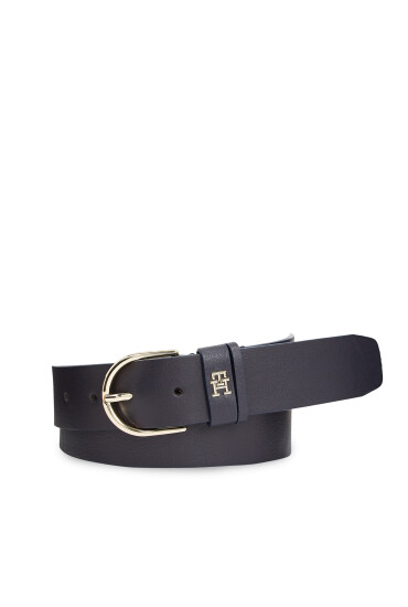 Tommy Hilfiger Дамски колан Th Timeless 3.5 AW0AW15387 Тъмносин - Mera.bg