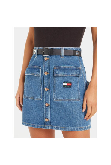 Tommy Hilfiger Дамски колан Tjw City Girl Belt AW0AW15112 Черен - Mera.bg