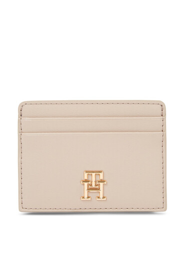 Tommy Hilfiger Дамски портфейл Iconic Tommy Cc Holder AW0AW15897 Merino ABO - Mera.bg