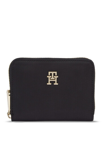 Tommy Hilfiger Дамски портфейл Poppy Med Za AW0AW15278 Black BDS - Mera.bg