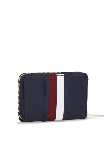 Tommy Hilfiger Дамски портфейл Poppy Med Za Corp AW0AW15279 Space Blue DW6 - Mera.bg