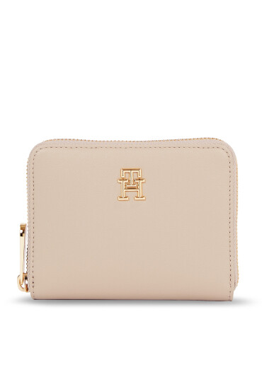 Tommy Hilfiger Дамски портфейл Poppy Plus Med Za AW0AW15259 Бежов - Mera.bg