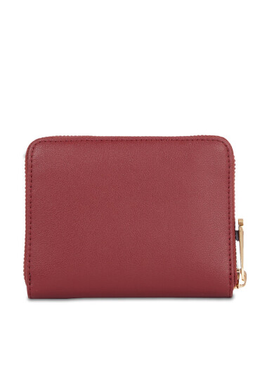 Tommy Hilfiger Дамски портфейл Poppy Plus Med Za AW0AW15259 Червен - Mera.bg