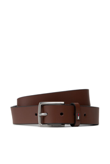 Tommy Hilfiger Детски колан Small Flag Leather Belt AU0AU01284 0HD - Mera.bg