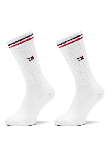 Tommy Hilfiger Дълги чорапи 701228176 Бял - Mera.bg