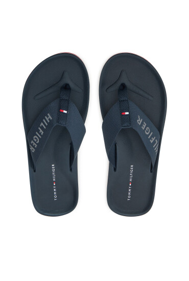 Tommy Hilfiger Джапанки Comfort Hilfiger Beach Sandal FM0FM05341 Тъмносин - Mera.bg