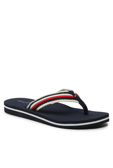 Tommy Hilfiger Джапанки Essential Comfort Sandal FW0FW07147 Space Blue DW6 - Mera.bg