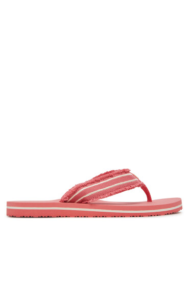 Tommy Hilfiger Джапанки TH Webbing Beach Sandal FW0FW08739 Коралов - Mera.bg