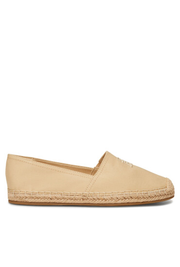 Tommy Hilfiger Еспадрили Embroidered Flat Espadrille FW0FW07721 Бежов - Mera.bg