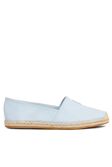 Tommy Hilfiger Еспадрили Embroidered Flat Espadrille FW0FW07721 Светлосиньо - Mera.bg