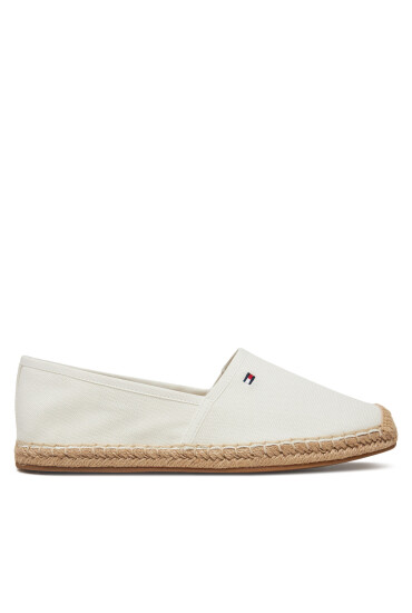 Tommy Hilfiger Еспадрили Flag Canvas Espadrille FW0FW08541 Екрю - Mera.bg