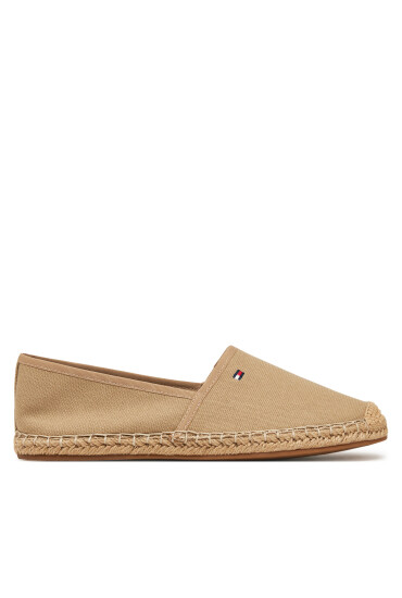 Tommy Hilfiger Еспадрили Flag Canvas Espadrille FW0FW08541 Кафяв - Mera.bg