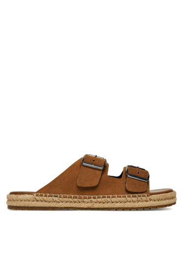 Tommy Hilfiger Еспадрили Flex Jutte Hilfiger Suede Sandal FM0FM05503 Кафяв - Mera.bg