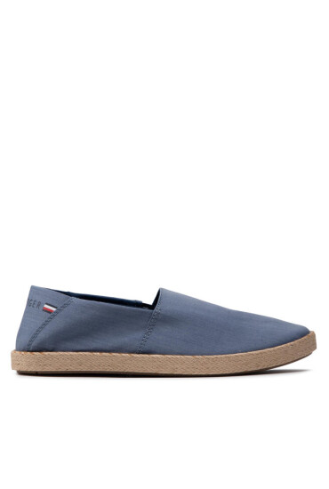 Tommy Hilfiger Еспадрили Recycled Chambray Slip On FM0FM03966 Twilight Indigo C5F - Mera.bg