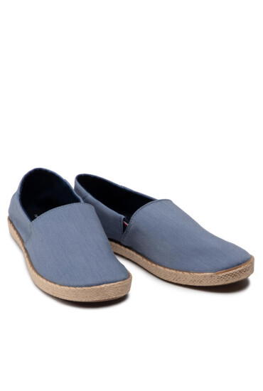 Tommy Hilfiger Еспадрили Recycled Chambray Slip On FM0FM03966 Twilight Indigo C5F - Mera.bg