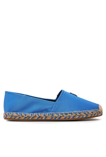 Tommy Hilfiger Еспадрили Th Satin Flat Espadrille FW0FW07881 Тъмносин - Mera.bg