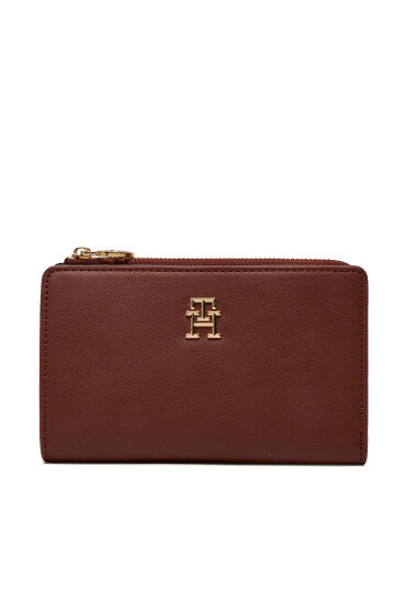 Tommy Hilfiger Голям дамски портфейл AW0AW16922 Бордо - Mera.bg