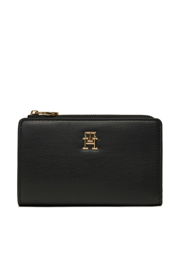 Tommy Hilfiger Голям дамски портфейл AW0AW16922 Черен - Mera.bg