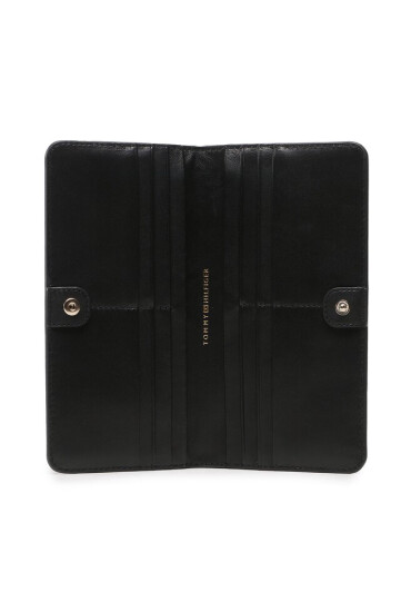 Tommy Hilfiger Голям дамски портфейл Casual Chic Leather Large Wallet AW0AW14916 BDS - Mera.bg