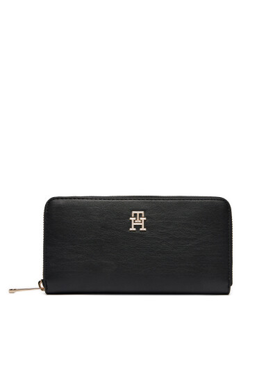 Tommy Hilfiger Голям дамски портфейл Chic Lrg Za AW0AW16326 Черен - Mera.bg