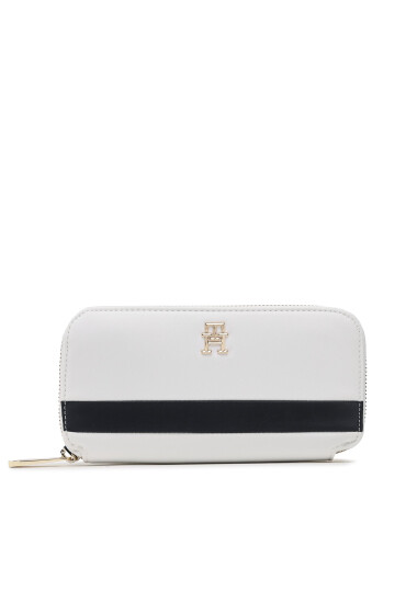 Tommy Hilfiger Голям дамски портфейл Poppy Large Za Stripes AW0AW14778 0GY - Mera.bg