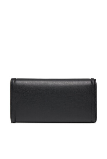 Tommy Hilfiger Голям дамски портфейл Th Central Cc And Coin Черен - Mera.bg