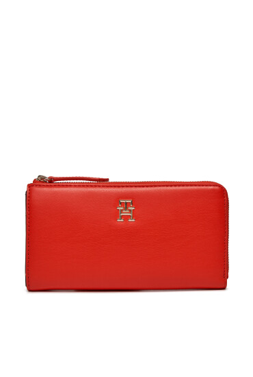 Tommy Hilfiger Голям дамски портфейл Th Central Cc And Coin Fierce Red XND - Mera.bg