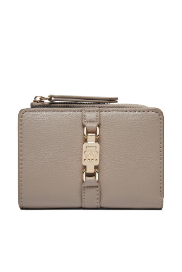 Tommy Hilfiger Голям дамски портфейл Th Central Cc And Coin Кафяв - Mera.bg