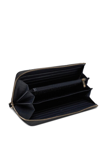 Tommy Hilfiger Голям дамски портфейл Th Central Cc And Coin Тъмносин - Mera.bg