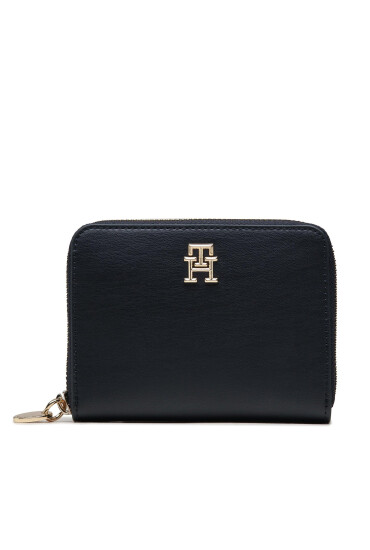 Tommy Hilfiger Голям дамски портфейл Th Chic Med Za AW0AW14636 Тъмносин - Mera.bg