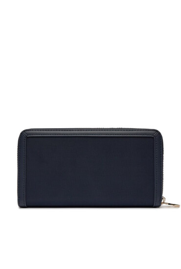 Tommy Hilfiger Голям дамски портфейл Th Essential S Large Za AW0AW15749 Тъмносин - Mera.bg