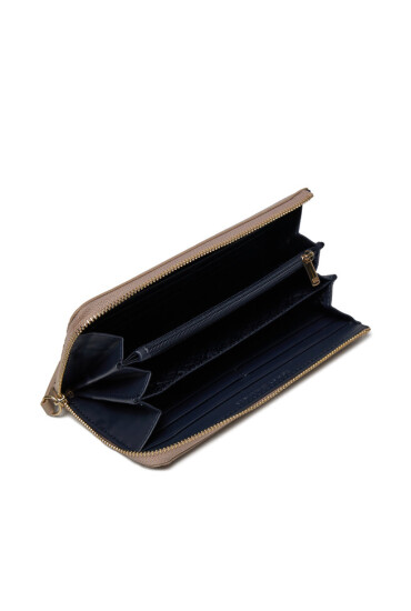 Tommy Hilfiger Голям дамски портфейл Th Refined Large Za Mono AW0AW15756 Сив - Mera.bg
