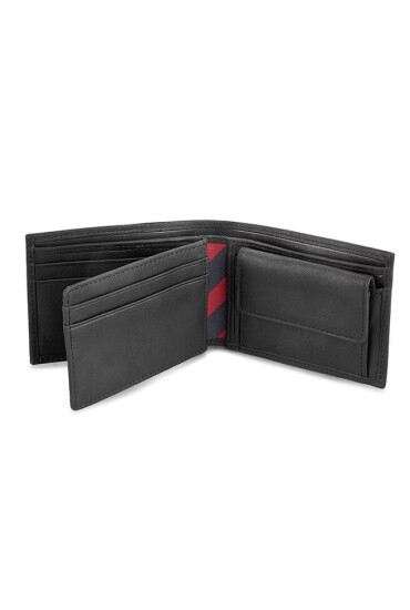 Tommy Hilfiger Голям мъжки портфейл Johnson Mini Cc Flap And Coin Pocket AM0AM00662/82568 Черен - Mera.bg