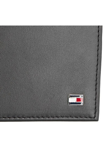 Tommy Hilfiger Портфейл Eton Cc Flap And Coin Pocket AM0AM00652 Черен - Mera.bg