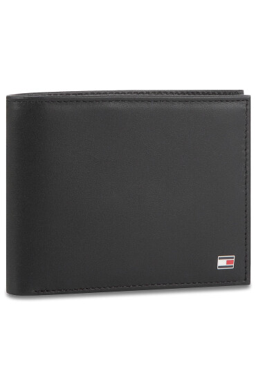 Tommy Hilfiger Портфейл Eton Cc And Coin Pocket AM0AM00651 Черен - Mera.bg