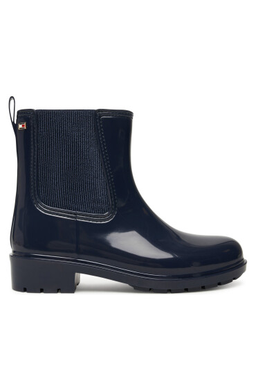 Tommy Hilfiger Гумени ботуши Flag Hardware FW0FW08966 Тъмносин - Mera.bg
