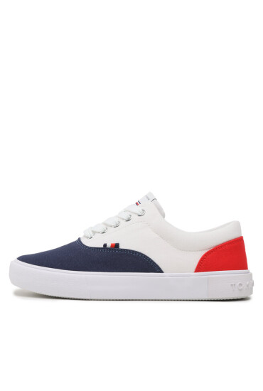 Tommy Hilfiger Гуменки Low Cut Lace-Up Sneaker T3X9-32826-0890 S Blue/White/Red - Mera.bg