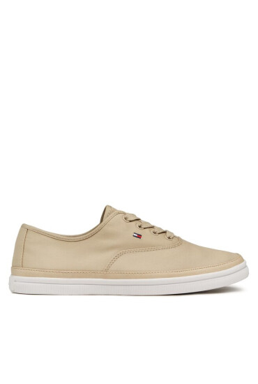 Tommy Hilfiger Гуменки Essential Kesha Lace Sneaker FW0FW06955 Бежов - Mera.bg