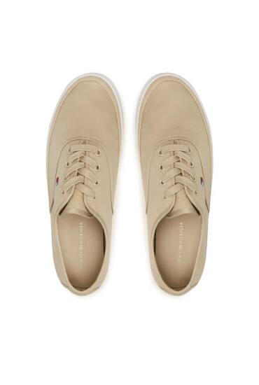 Tommy Hilfiger Гуменки Essential Kesha Lace Sneaker FW0FW06955 Бежов - Mera.bg