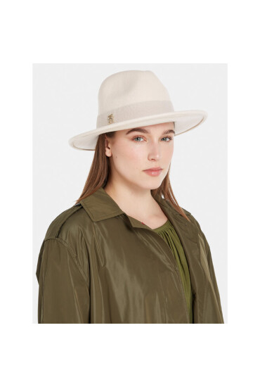 Tommy Hilfiger Капела Limitless Chic Fedora AW0AW15298 Бежов - Mera.bg