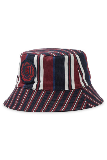 Tommy Hilfiger Капела Th Modern Rev Bucket Striped AM0AM10534 0GY - Mera.bg